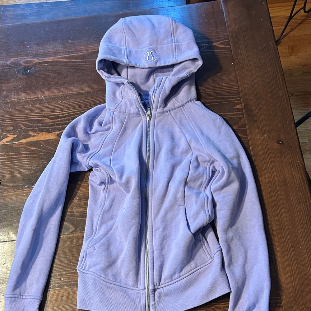 lululemon athletica Lavender Hooded Utility Jacket